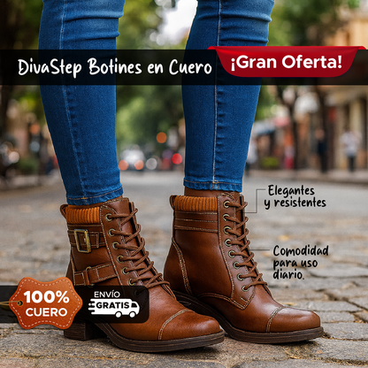 👢✨DIVASTEP™ BOTÍN MUJER EN CUERO LEGÍTIMO 👢✨