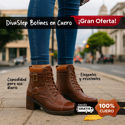 👢✨DIVASTEP™ BOTÍN MUJER EN CUERO LEGÍTIMO 👢✨