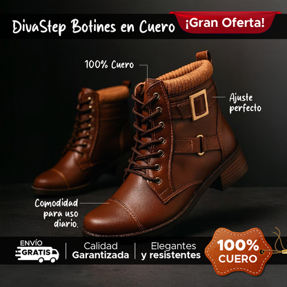 👢✨DIVASTEP™ BOTÍN MUJER EN CUERO LEGÍTIMO 👢✨