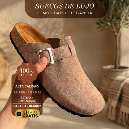 💼🔥 Suecos de Lujo 100% Cuero 🏆Comodidad + Elegancia en cada paso 🟤👞