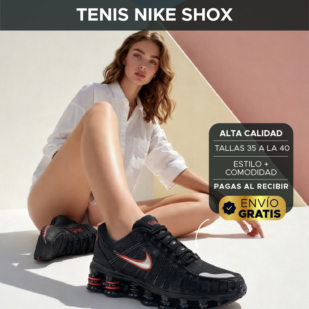 🛒🔥 TENIS NIKE SHOX – MÁXIMO ESTILO + COMODIDAD 🚀👟