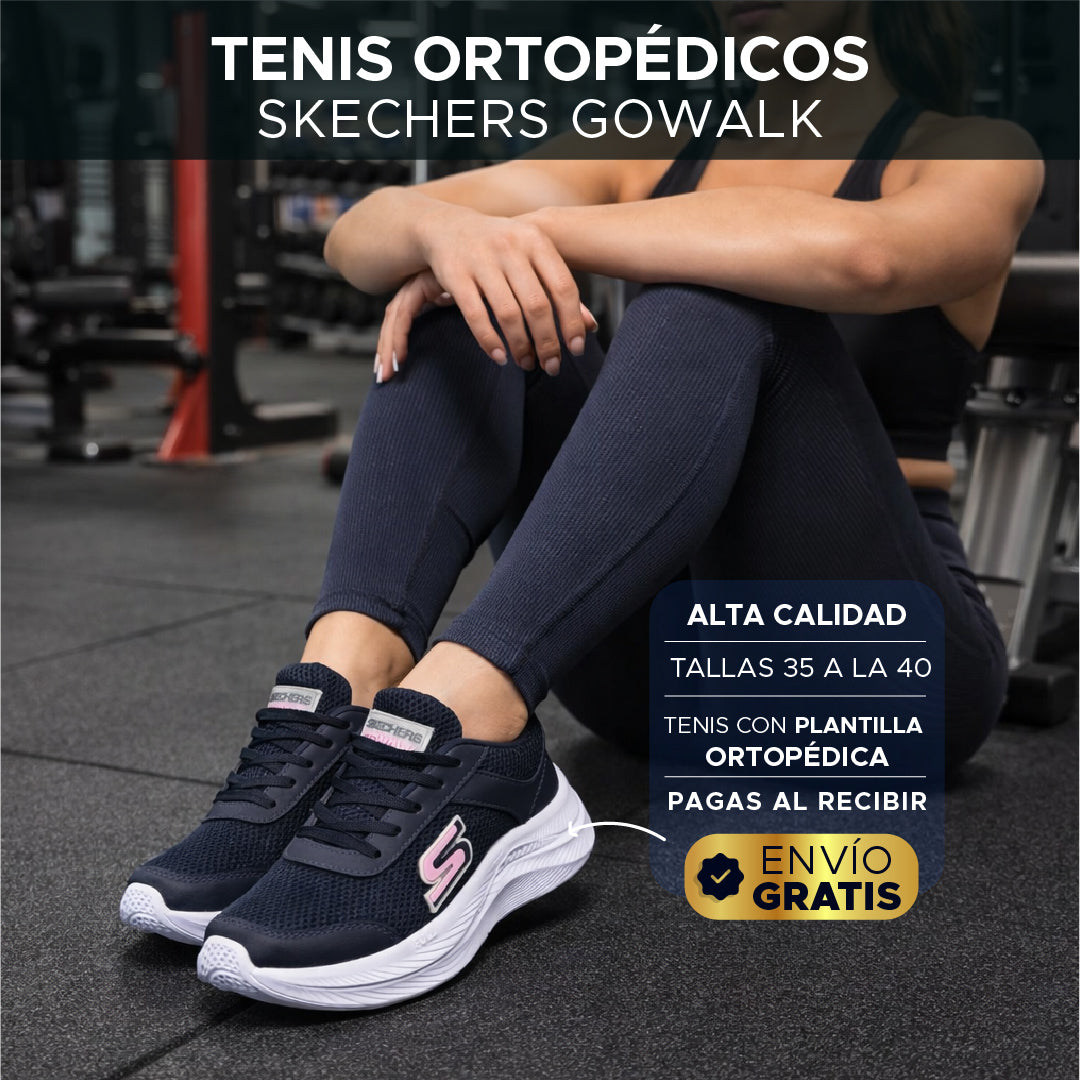 👟✨ TENIS ORTOPÉDICOS SKECHERS GOWALK 👟✨