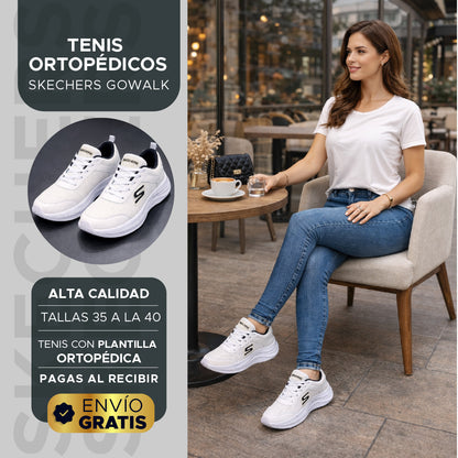 👟✨ TENIS ORTOPÉDICOS SKECHERS GOWALK 👟✨