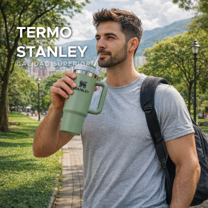🧊☕🌟STANLEY TERMO DE ACERO INOXIDABLE ❄🔥✨GARANTIZADO