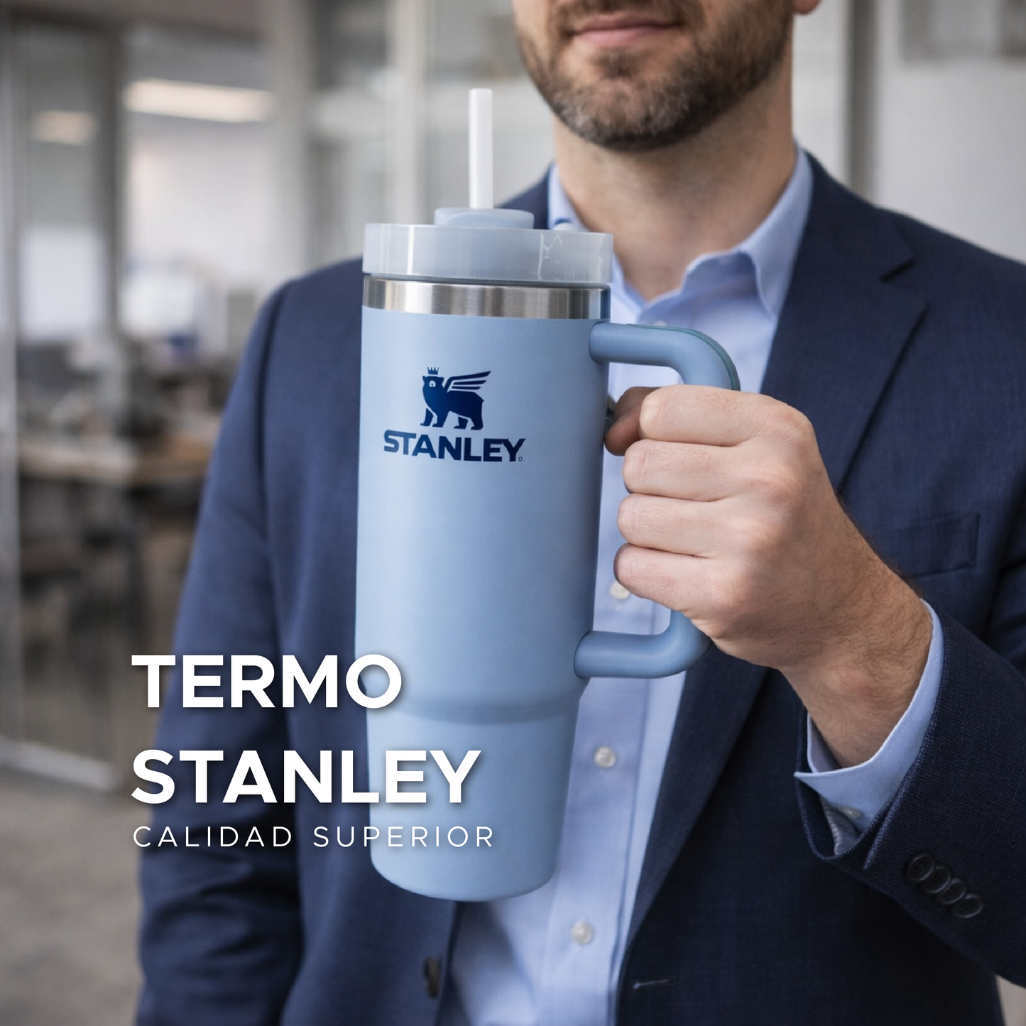 🧊☕🌟STANLEY TERMO DE ACERO INOXIDABLE ❄🔥✨GARANTIZADO