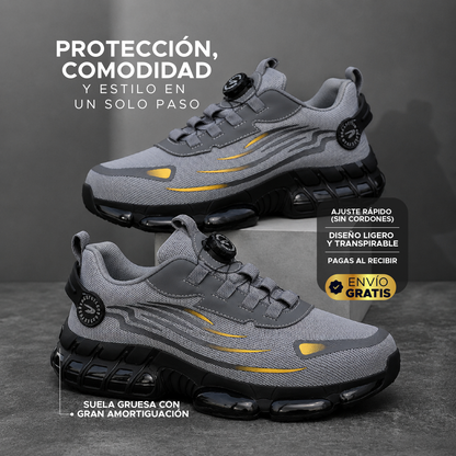 🛡️👟 TENIS DE SEGURIDAD ULTRA CÓMODOS 👟🛡️