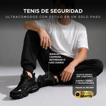 🛡️👟 TENIS DE SEGURIDAD ULTRA CÓMODOS 👟🛡️