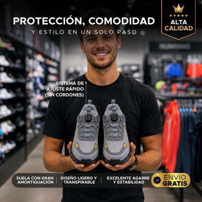 🛡️👟 TENIS DE SEGURIDAD ULTRA CÓMODOS 👟🛡️