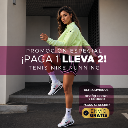 🔥✨ TENIS NIKE RUNNING — ¡PAGA 1 Y LLEVA 2 PARES! ✨🔥👟
