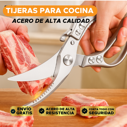 🍽️✂️TIJERAS PARA COCINA EN ACERO DE ALTA CALIDAD✂️ 👩‍🍳