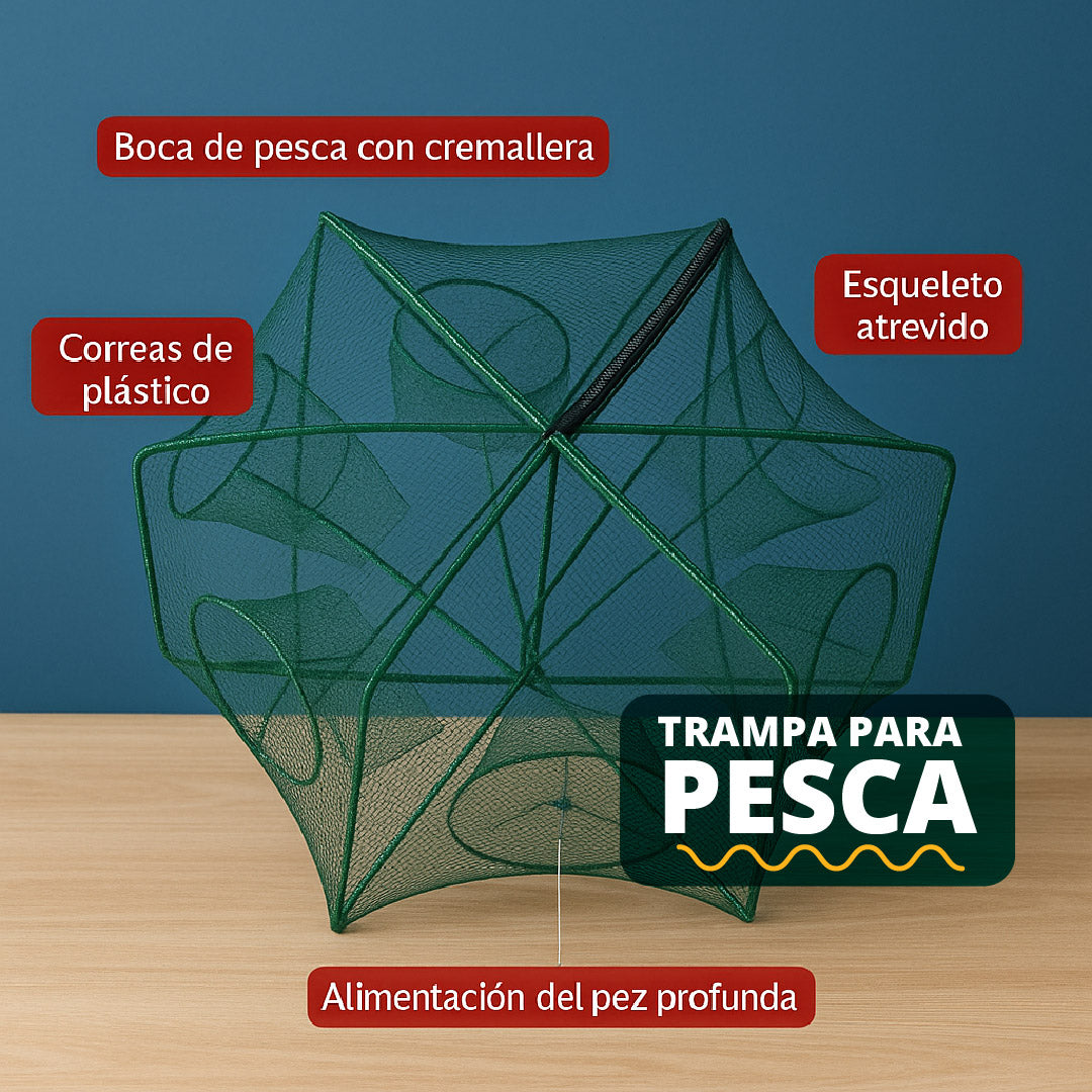 🐟TRAMPA ULTRA EFECTIVA PARA PESCA🌊🎯GARANTIZADA