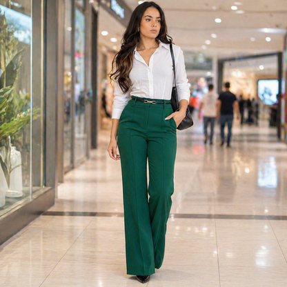 💎 Pantalón Perfect Stretch 🌟 Luce elegante, cómoda y segura todo el día 🔥