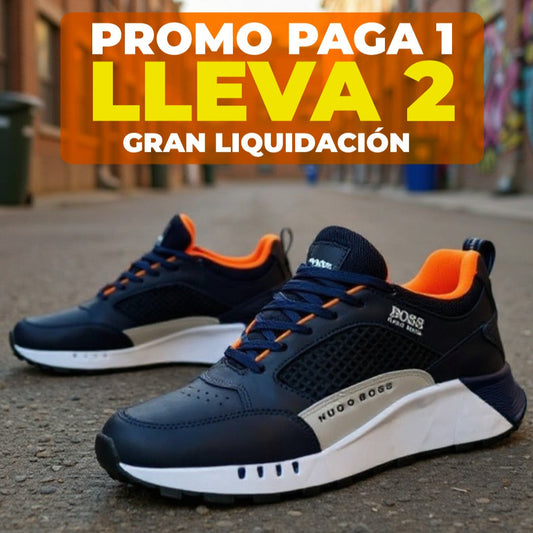 🚨PAGA 1 Y LLEVA 2 PARES DE TENIS HUGO PRO™ !ULTIMAS UNIDADES!
