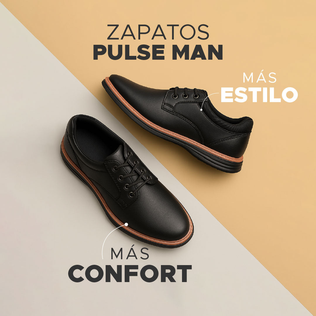 ✨👞Zapatos Pulse Man – Estilo y Comodidad para tu Día a Día 👞✨