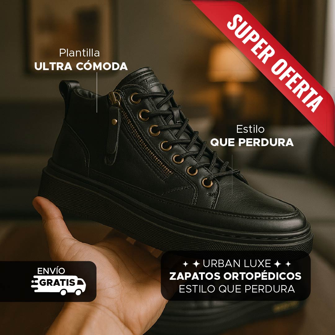 🥾ZAPATOS ORTOPÉDICOS URBAN LUXE, ESTILO QUE PERDURA💯