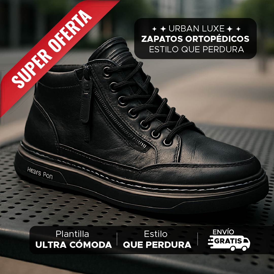 🥾ZAPATOS ORTOPÉDICOS URBAN LUXE, ESTILO QUE PERDURA💯