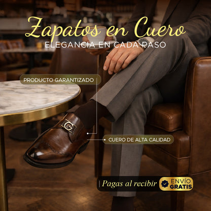 👑 EleganceStep™ – Zapatos de Cuero Premium 👞🔥