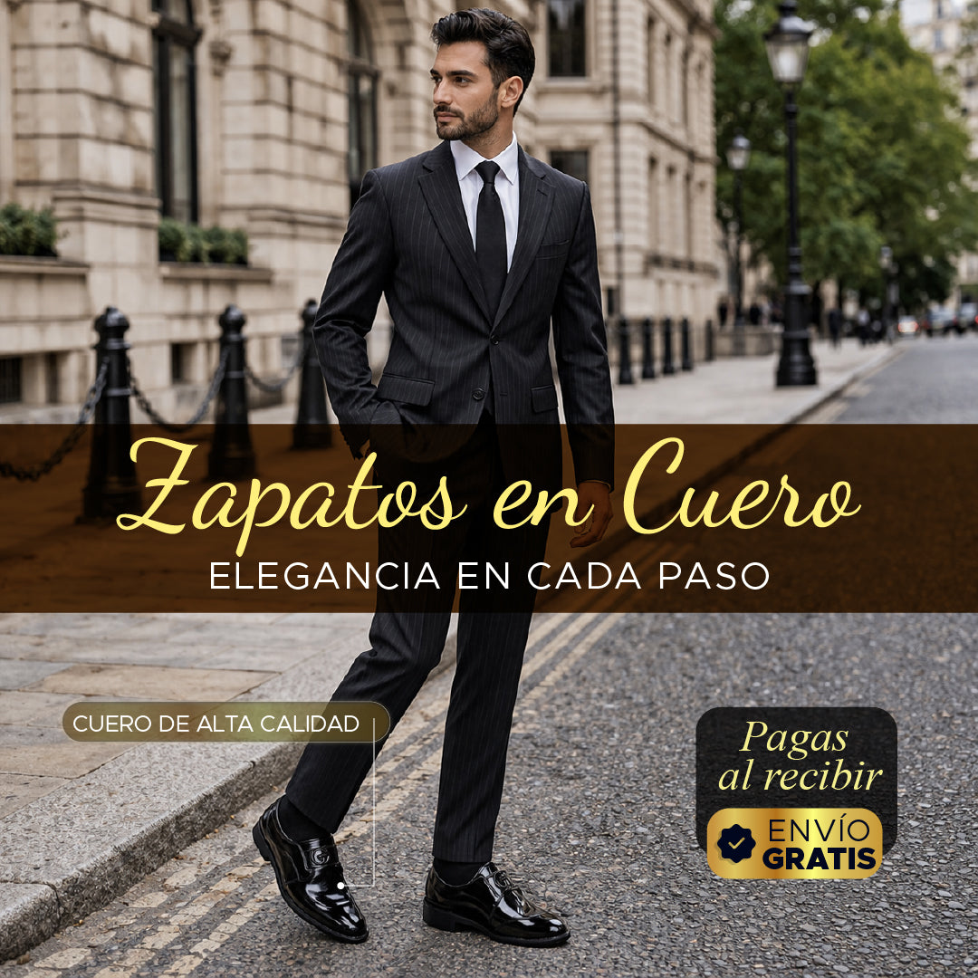 👑 EleganceStep™ – Zapatos de Cuero Premium 👞🔥