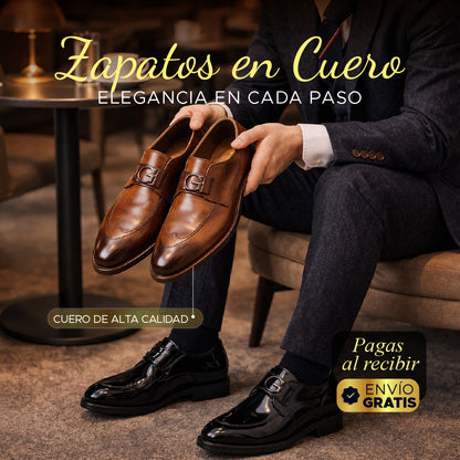 👑 EleganceStep™ – Zapatos de Cuero Premium 👞🔥