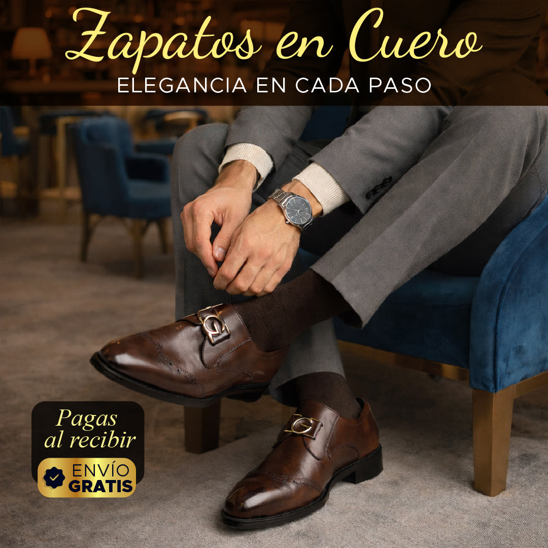 👑 EleganceStep™ – Zapatos de Cuero Premium 👞🔥
