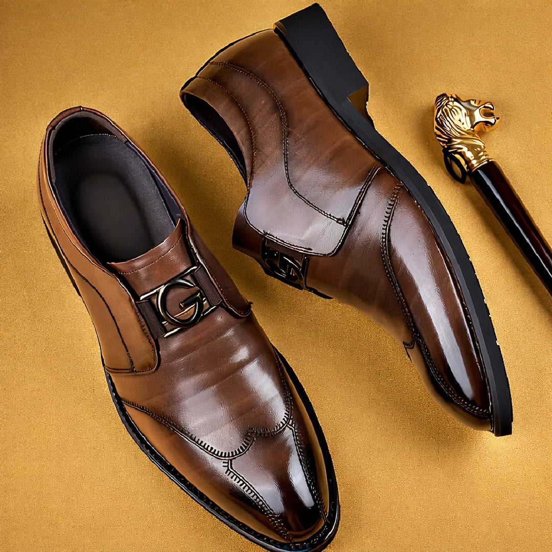 👑 EleganceStep™ – Zapatos de Cuero Premium 👞🔥