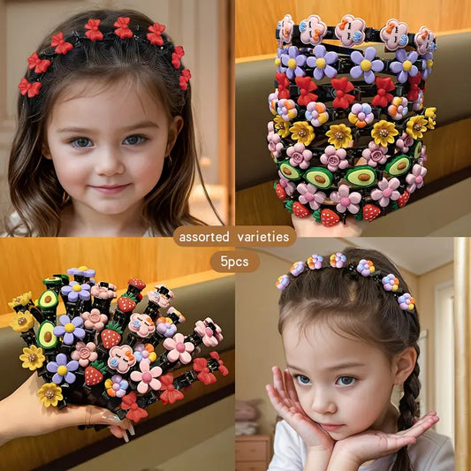 👸 Princess Set de 2 diademas decorativas para niñas🎀💎