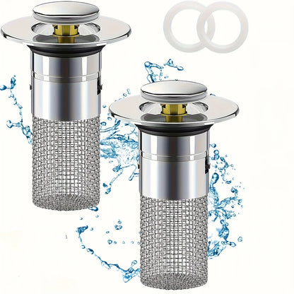 🚨PAGA 1 Y LLEVA 2 Tapones en acero inoxidable AquaSteel™, sella y drena con un toque 👍