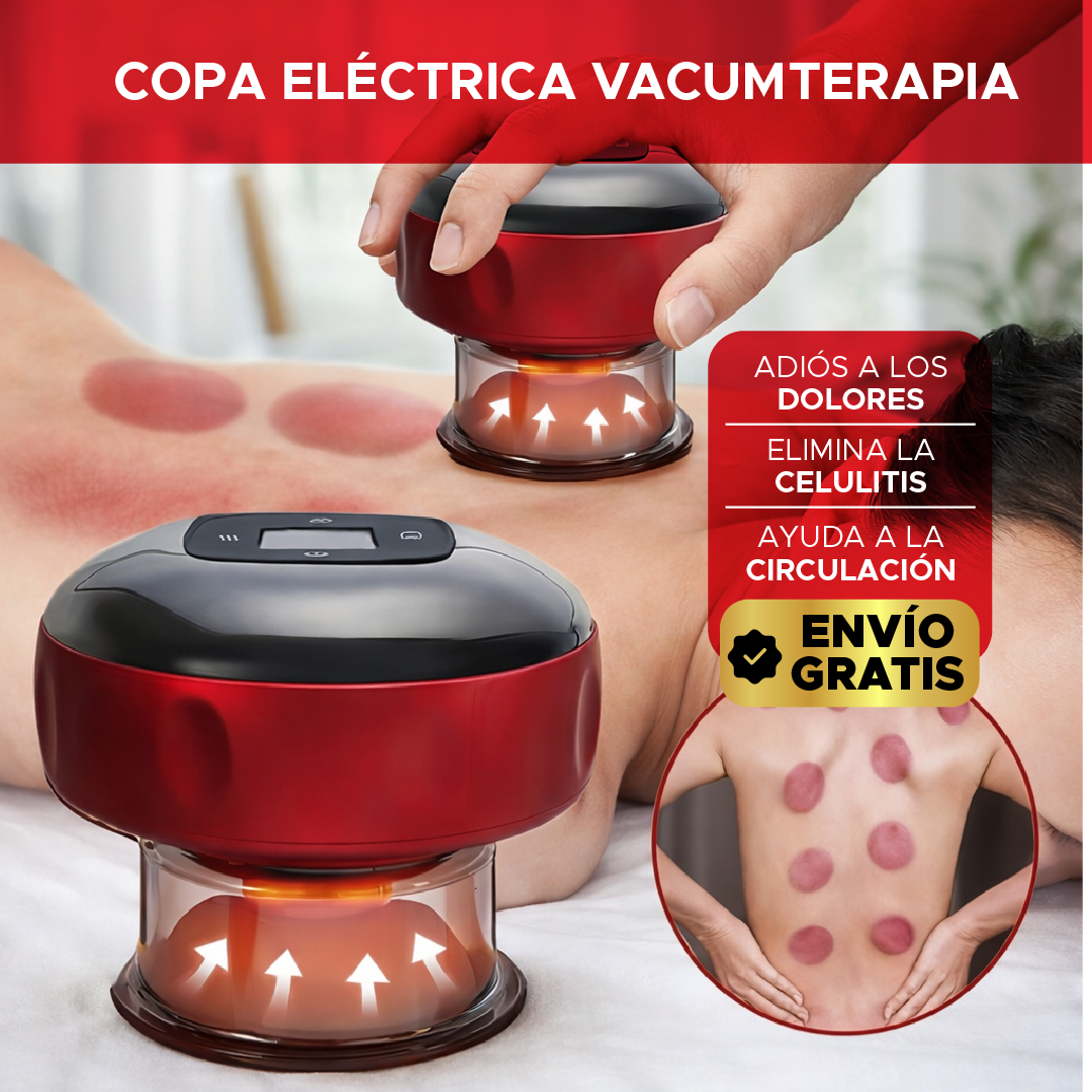 ♨️ VacuThera Pro ⚡🔥 Copa Eléctrica de Vacumterapia 🔥💥 Adiós a los dolores 💥
