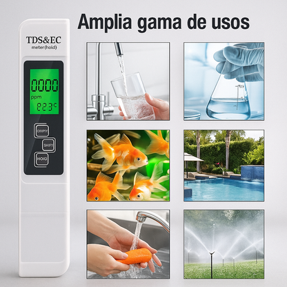 🌊💧 AQUACHECK MEDIDOR DE CALIDAD DE AGUA 💦🌎