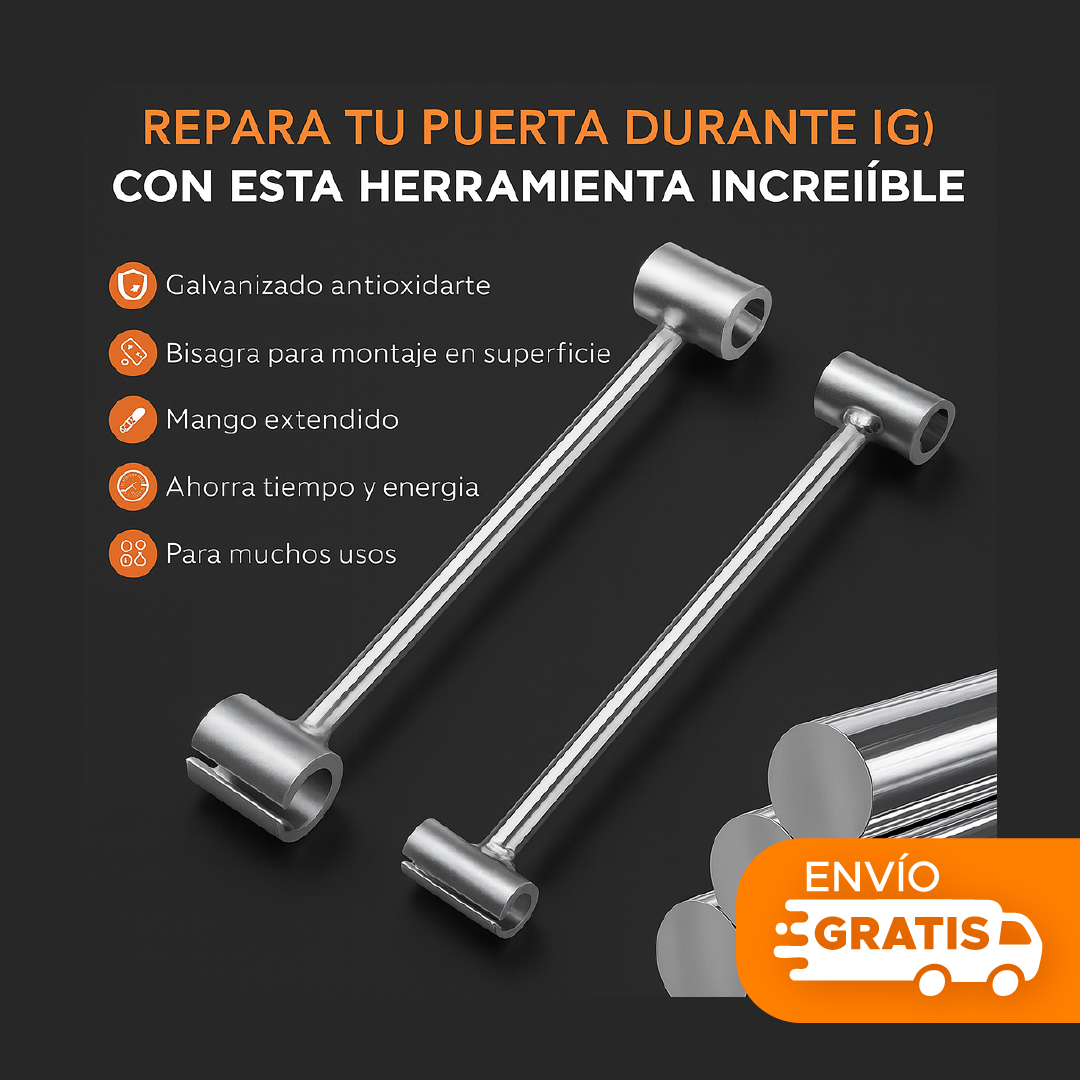 🛠️ LLAVES AJUSTE PRO™ ⚡ SET X 2 LLAVES EN ACERO PARA AJUSTAR BISAGRAS 🛠️