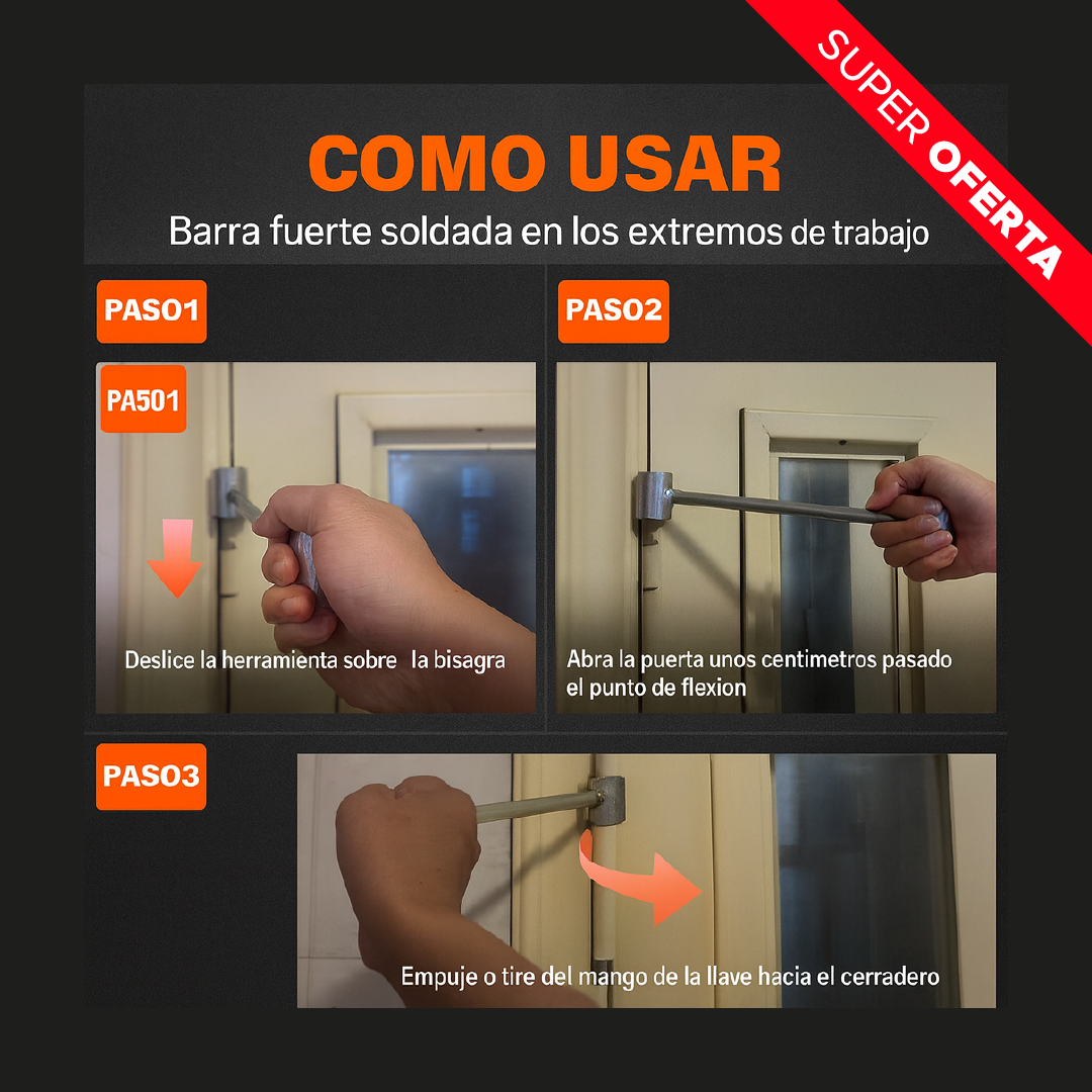 🛠️ LLAVES AJUSTE PRO™ ⚡ SET X 2 LLAVES EN ACERO PARA AJUSTAR BISAGRAS 🛠️