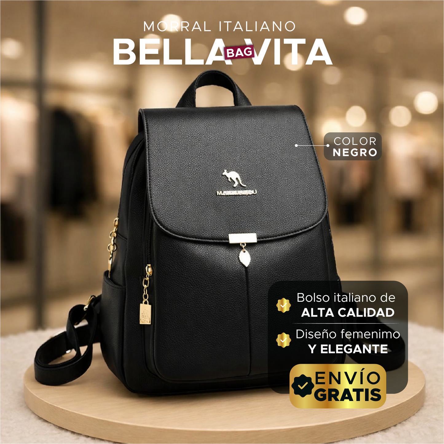 💎 BELLA VITA BAG 💖MORRAL ITALIANO QUE ELEVA TU ESTILO 👜✨