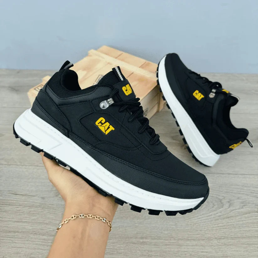 🚨 ZAPATOS CAT ™ ULTRA RESISTENTES COSIDOS 🥇MATERIAL PREMIUM 🥇