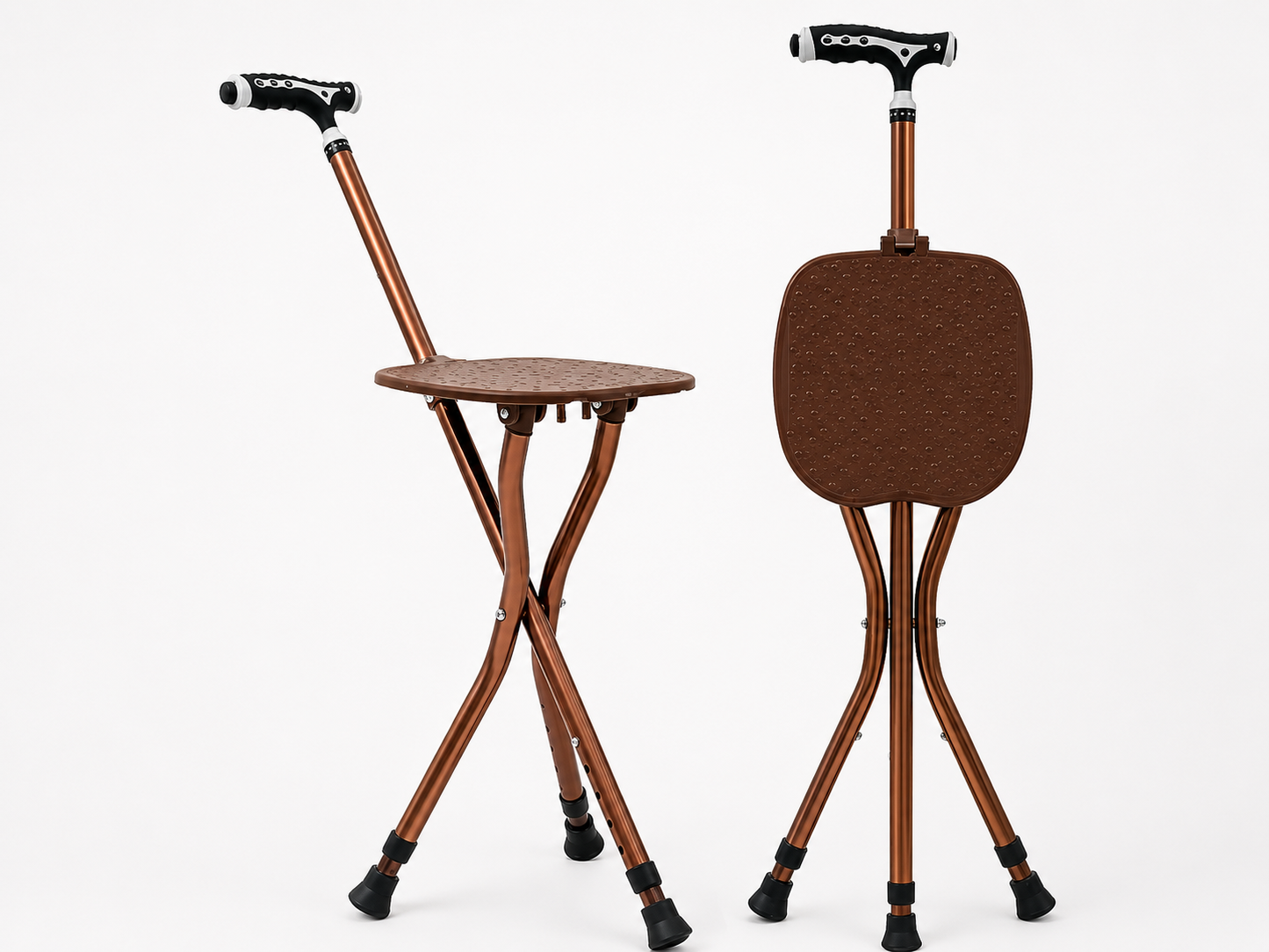 💡 🦯Bastón ConfortSeat 2 en 1 🦯🌟Práctico, portátil y fácil de usar. ✨