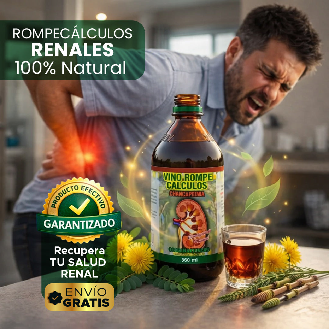 🌿🍷 ROMPE CÁLCULOS — El Poder Ancestral para tu Bienestar Renal 💧🛡️