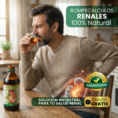 🌿🍷 ROMPE CÁLCULOS — El Poder Ancestral para tu Bienestar Renal 💧🛡️